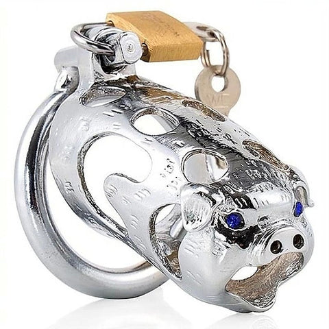 Celestial Pig Chastity - Embrace Your Zodiac Passion - Male Chastity