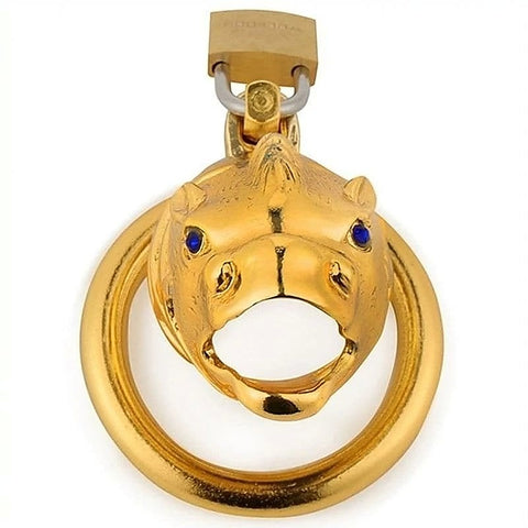 Chinese Zodiac Horse-Inspired Cock Cage by BDStyle - Male Chastity