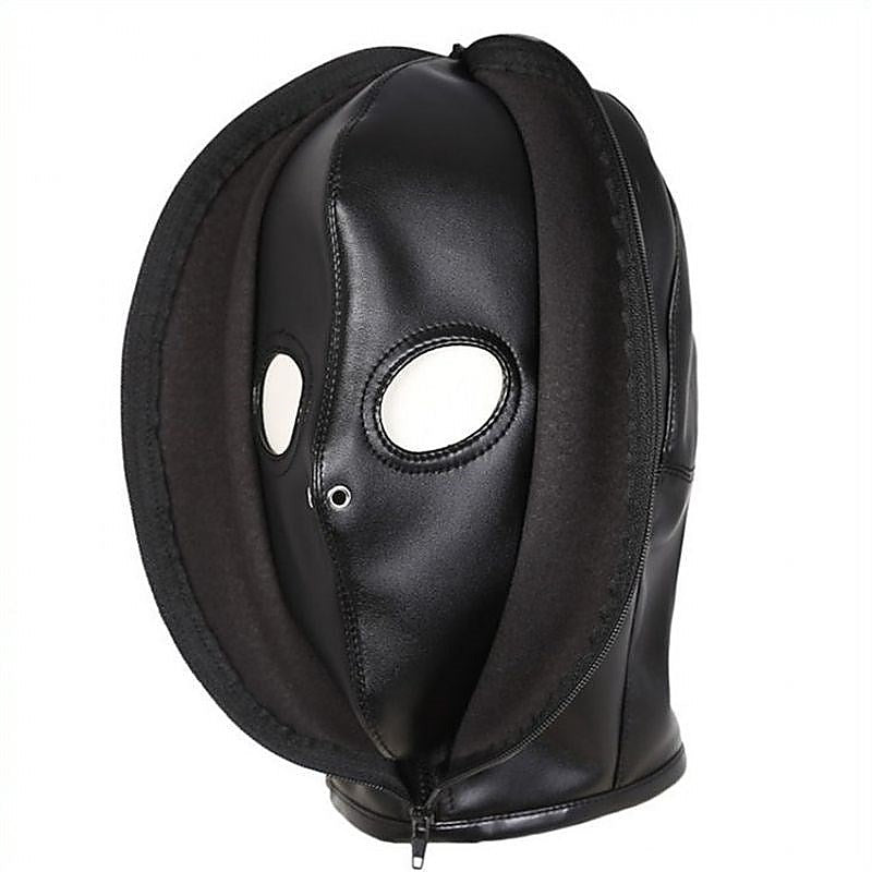Premium Double Layer Bondage Hood by BDStyle - Bondage Hoods