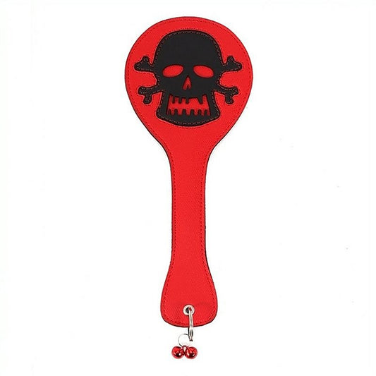 Round Paddle With Skull - Paddles And Slappers