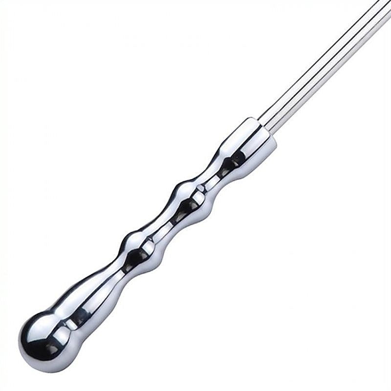 Ball Flogger With Metal Spring Handle - Whips And Crops