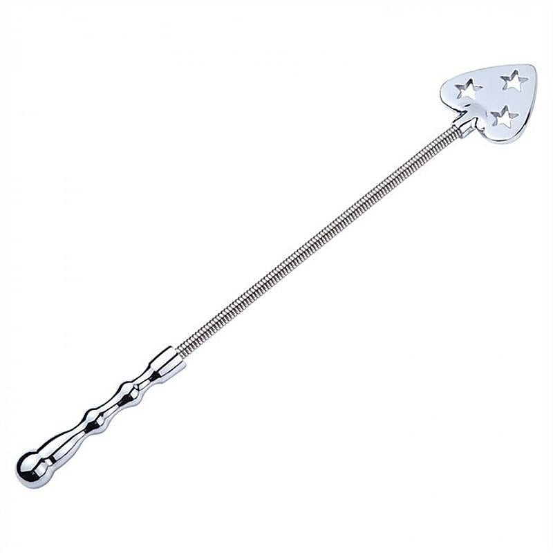 BDStyle BDSM Metal Heart Shaped Flogger - Elevate Your Fantasies - Whips And Crops