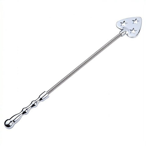 BDStyle BDSM Metal Heart Shaped Flogger - Elevate Your Fantasies - Whips And Crops