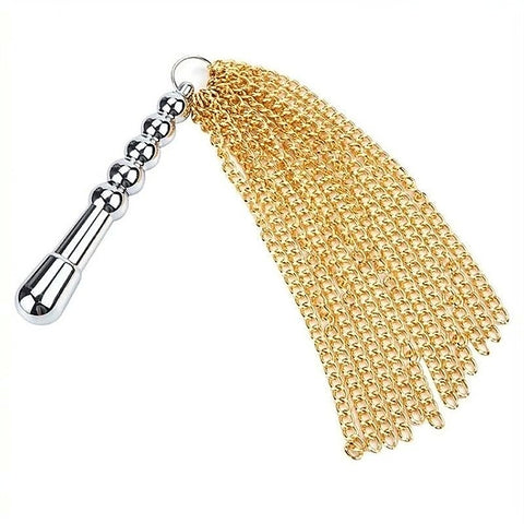 Premium Metal Tassled Dildo Whip by BDStyle - Whips And Crops