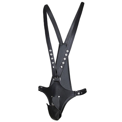 Premium BDSM Open Cock Harness by BDStyle - His Fetish