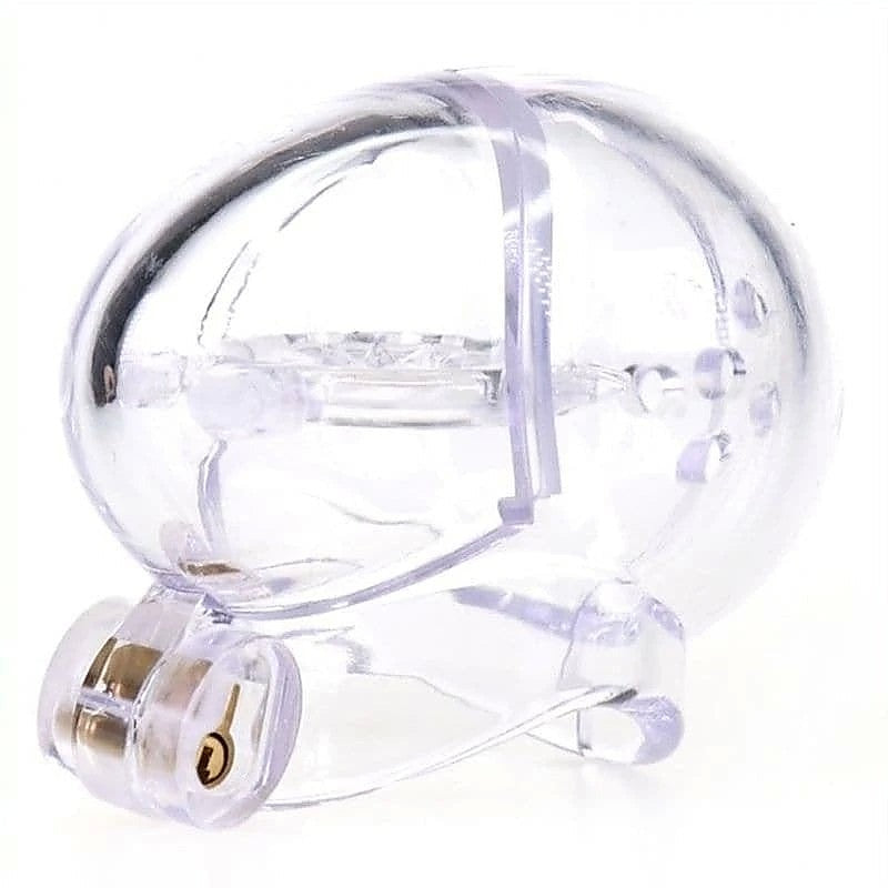 Premium Flexible Egg Chastity Cage by BDStyle - Male Chastity