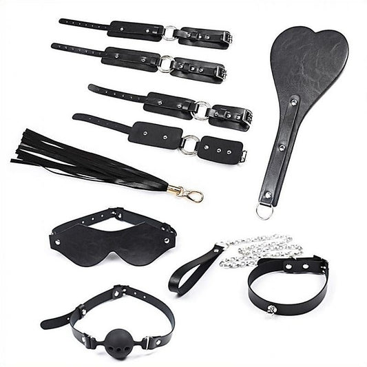 BDStyle Shoulder Bag 8-Piece Bondage Essentials