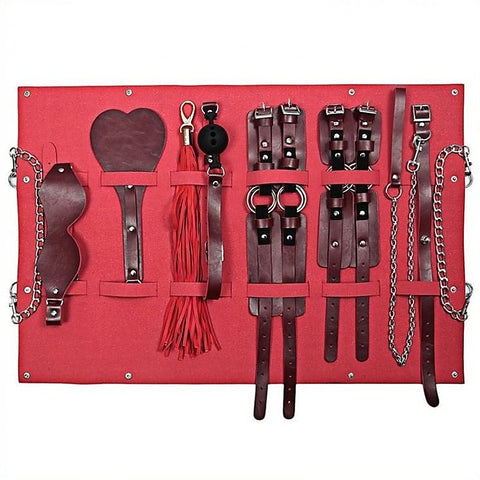 BDStyle Shoulder Bag 8-Piece Bondage Essentials - Bondage Kits