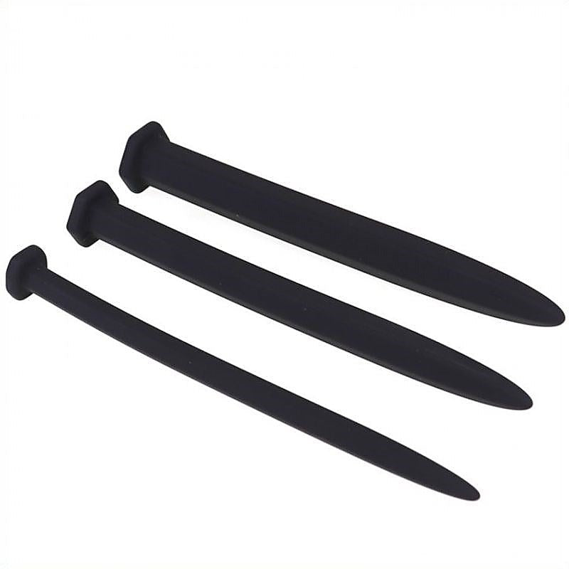 BDStyle Silicone Hexagon Penis Plug Stimulation Kit - Penis Plugs