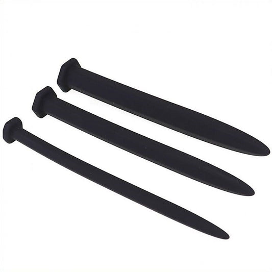 BDStyle Silicone Hexagon Penis Plug Stimulation Kit - Penis Plugs