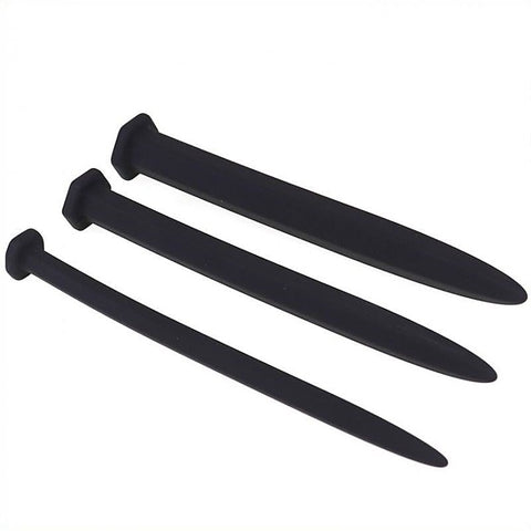 BDStyle Silicone Hexagon Penis Plug Stimulation Kit - Penis Plugs