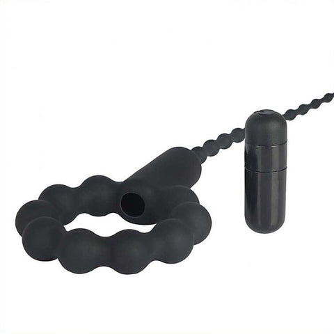 Premium Vibrating Urethral Dilator by BDStyle - Cock Rings
