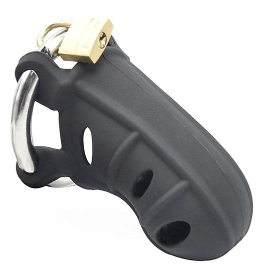 Silicone Male Chastity Device Medium - Male Chastity