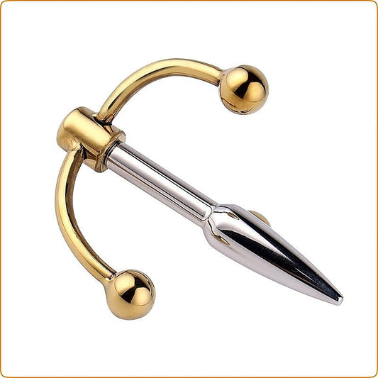 BDStyle Golden Claw Head Urethral Plug - Penis Plugs