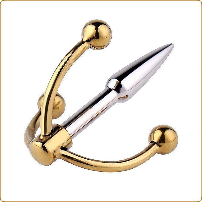Golden Claw Head Urethral Plug by BDStyle - Penis Plugs