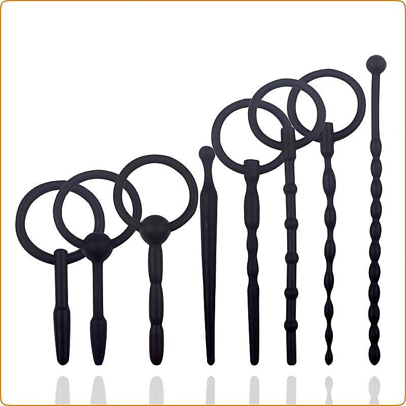 Silicone 8 Pcs Penis Plug Kit - Penis Plugs