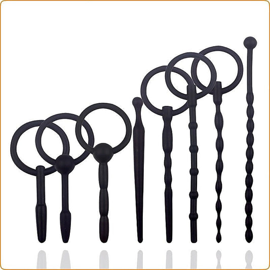 Silicone 8 Pcs Penis Plug Kit - Penis Plugs