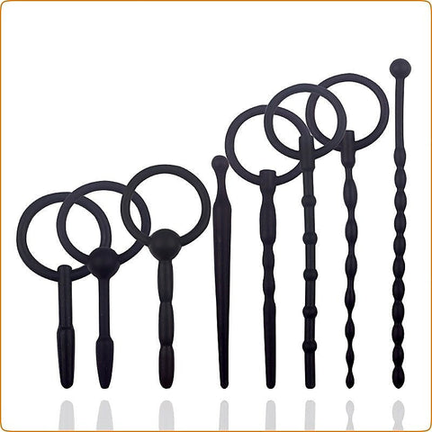 Silicone 8 Pcs Penis Plug Kit - Penis Plugs