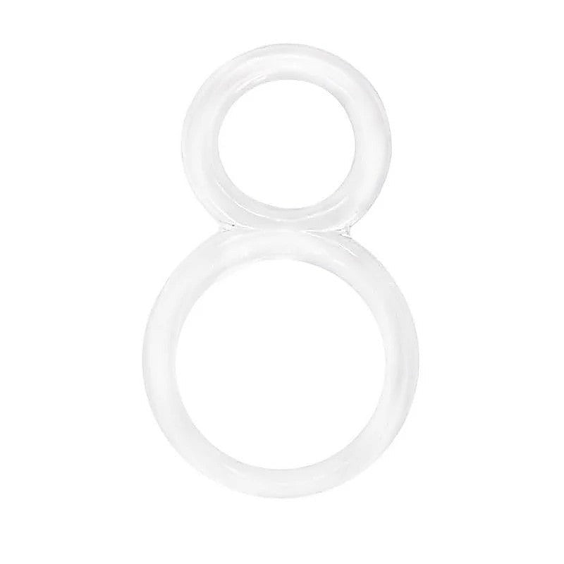 PVC O Stretchy Cock Ring by BDStyle - Bondage Gags and Bits