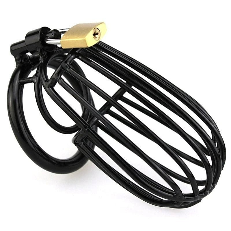 Samurai Cock Cage Drooping Chastity Device by BDStyle - Male Chastity