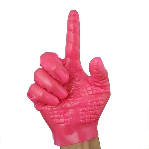 Luxurious Poker-Inspired Textured Glove for Intimate Exploration