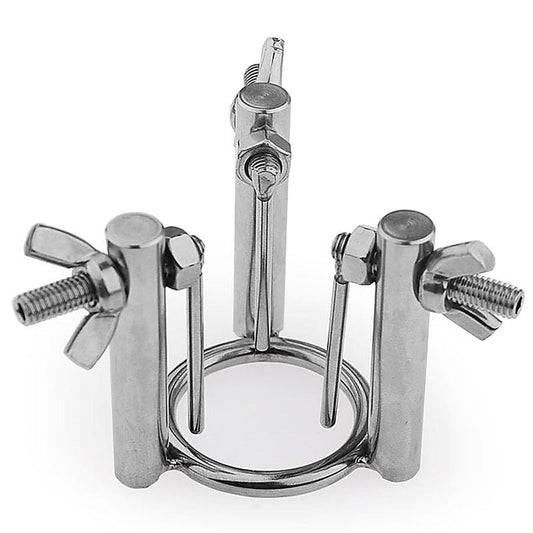 Stainless Steel Urethral Exploration - Triple Trouble Stretcher - Penis Plugs