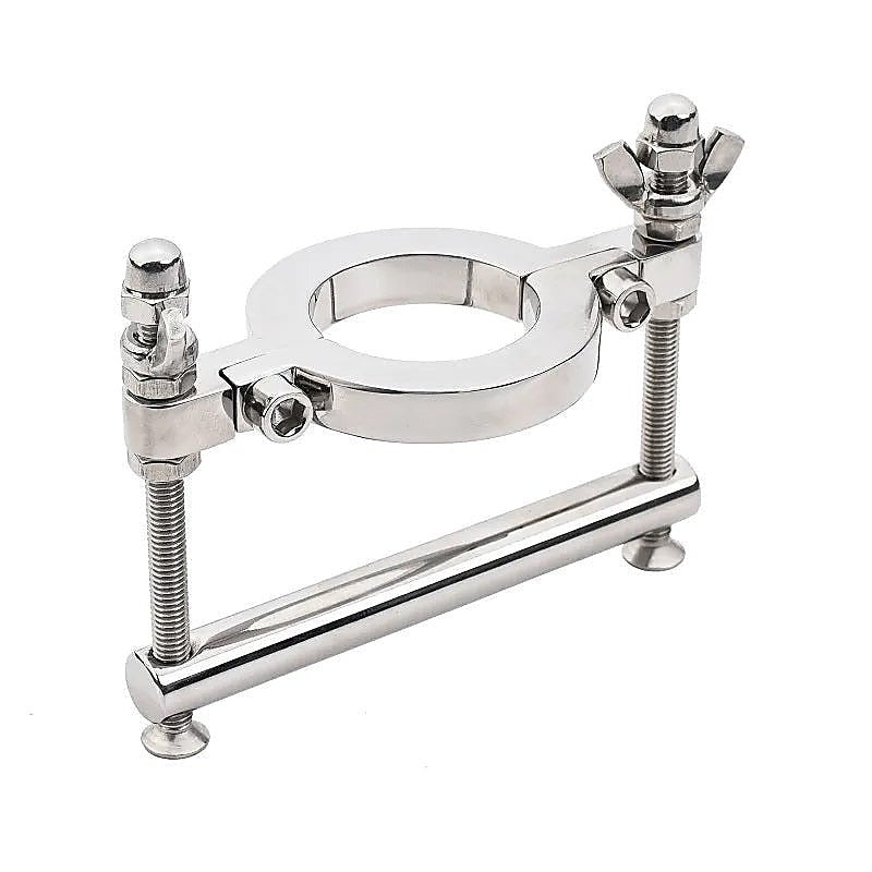 Plateless Ball Crusher With Ball Weight Attachments - Ball and Cock Toys