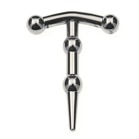 Premium Dual Bead Pleasure Plug by BDStyle - Penis Plugs