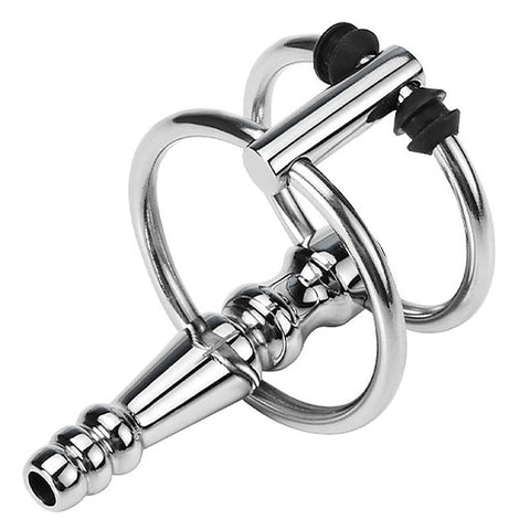 Ribbed Urethral Sound by BDStyle - Penis Plugs