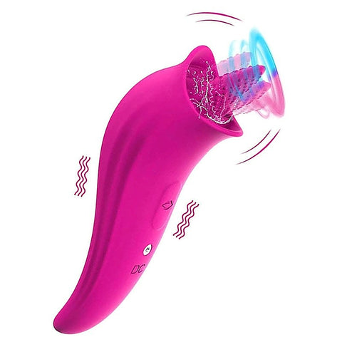 Clitoral & Nipple Licking Vibrator by BDStyle - Clit Ticklers and Pulsators