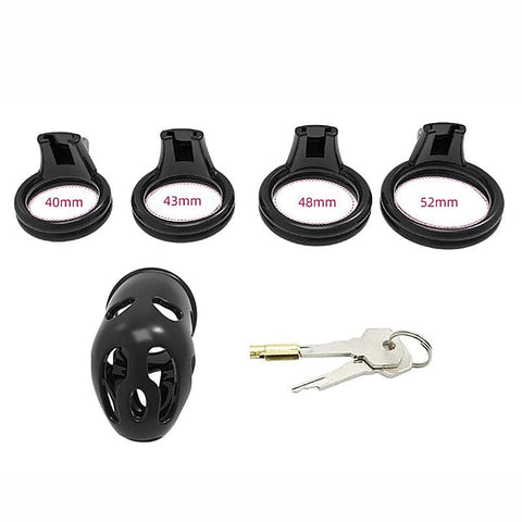 Curved Ghost Chastity Cage by BDStyle - Male Chastity