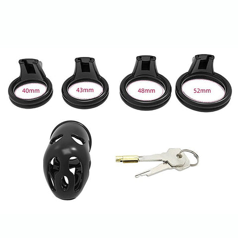 Short Ghost Chastity Cage by BDStyle - Male Chastity