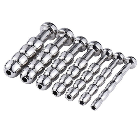 Steel 4 Balls Urethral Catheter - Penis Plugs