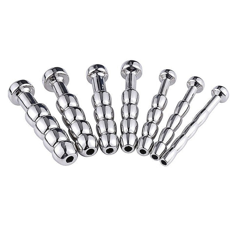 Steel 4 Balls Urethral Catheter - Penis Plugs