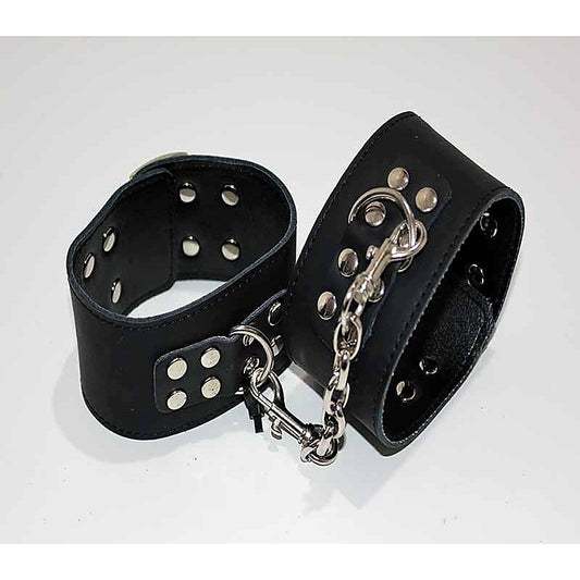 Lilylush Leather Wrist/Ankle Restraints Studs