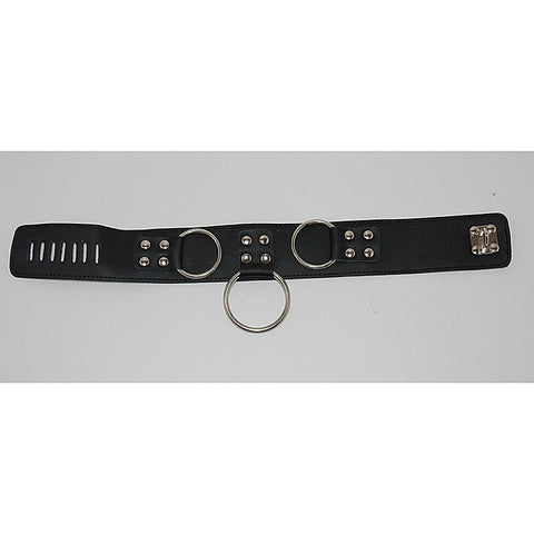 Gentle Medusa Ladies Bondage Collar Light PVC by BDStyle - Collars and Leads