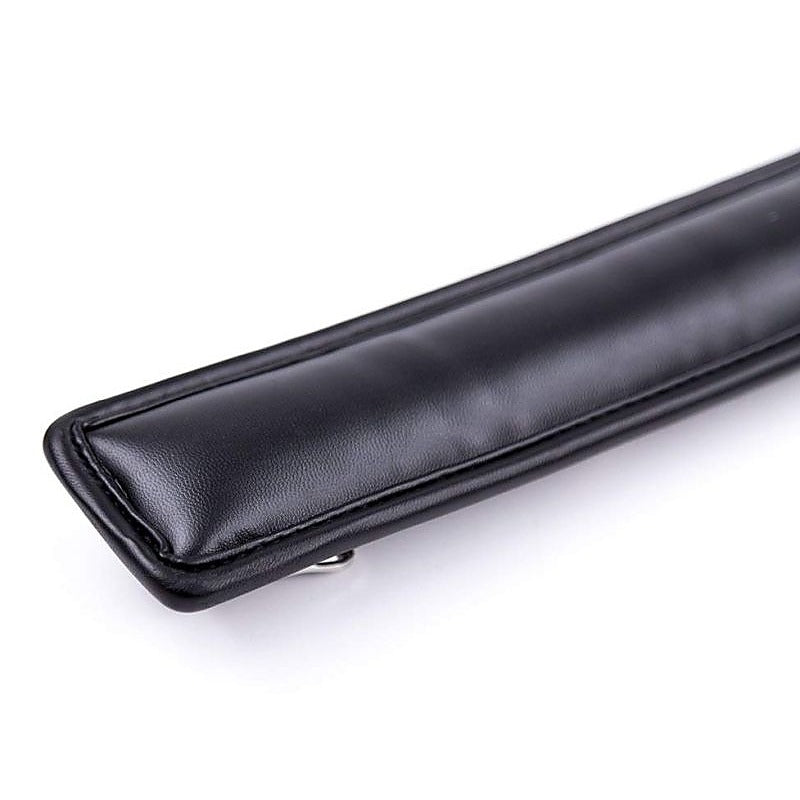 Thick and Padded Bondage Collar Light PVC by BDStyle - Collars and Leads