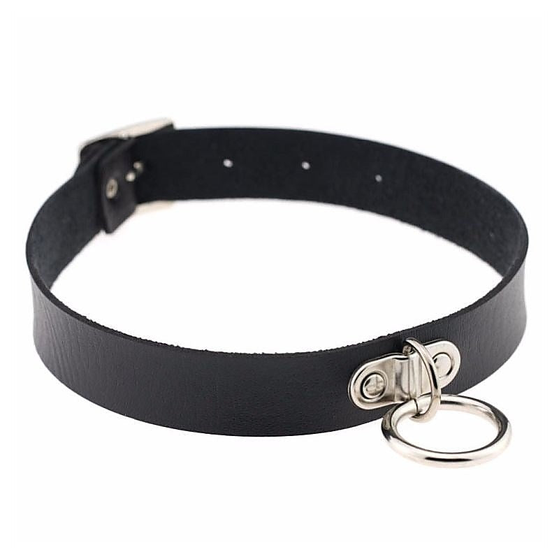 SirN Adjustable Bondage Collar Thick by BDStyle - Collars and Leads