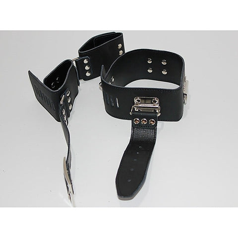 BDSM Gear Leather Cuffs & Collar by BDStyle - Cuffs and Restraints