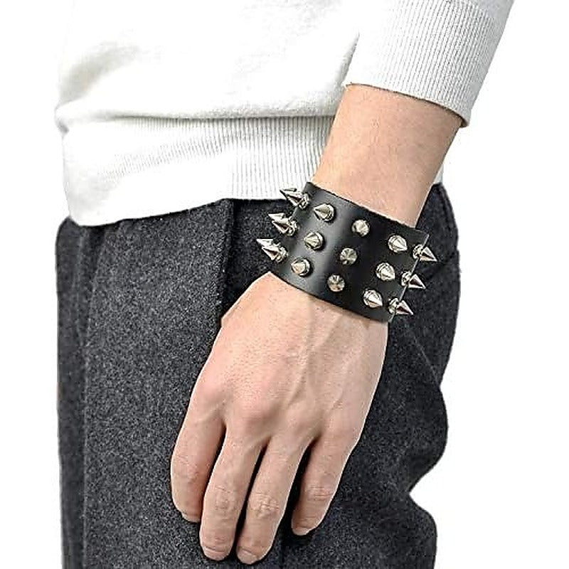 Teeze Me Wrist Cuff Studded and Spiked by BDStyle - Collars and Leads