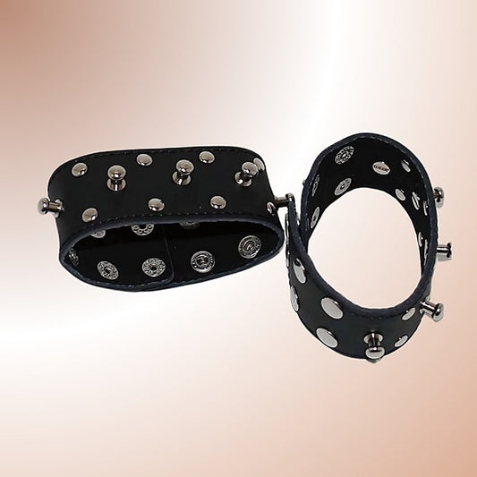 MonkeyDungeon Wrist & Ankle Cuffs Spiked & Studded