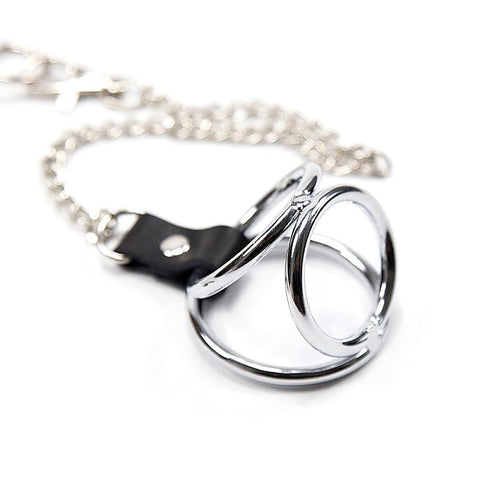 Nipple Clamps With Cock Ring by BDStyle - Cock Rings