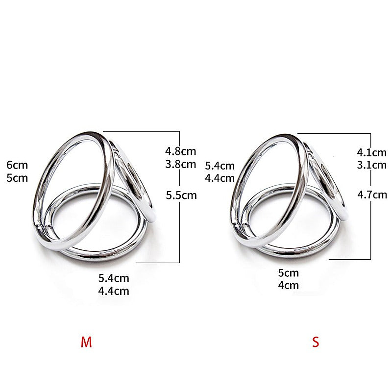 Nipple Clamps With Cock Ring by BDStyle - Cock Rings