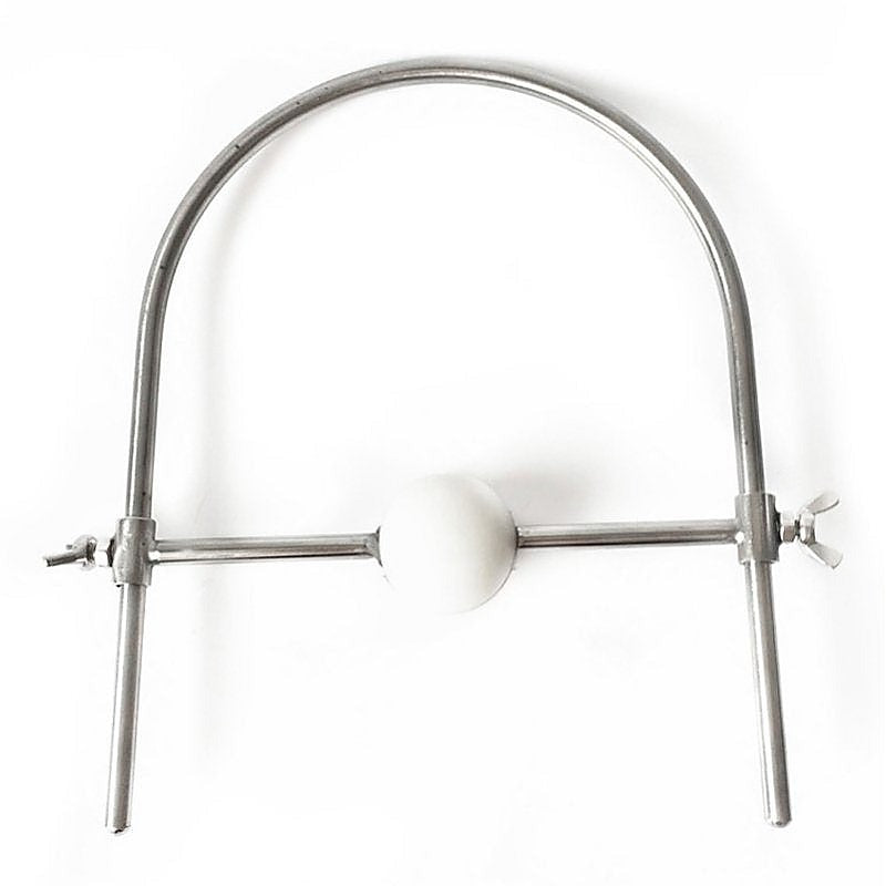 Silicone Ball Gag Stainless Steel Harness - Bondage Gags and Bits