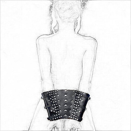 BDStyle, Buckle Up Leather Wrist Cuffs - Cuffs and Restraints