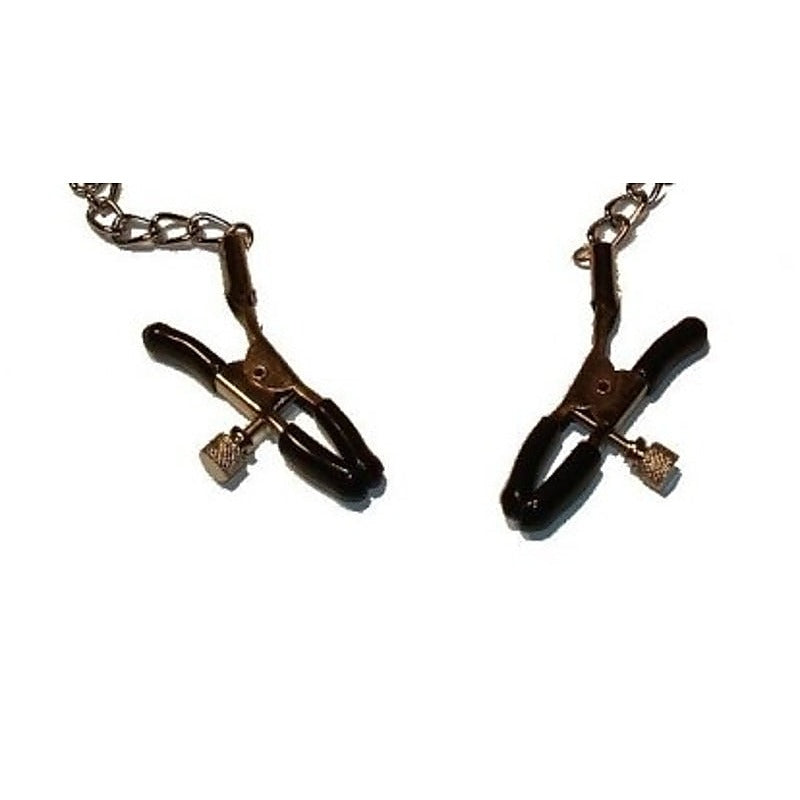 O-Ring Gag with Nipple Clamps by BDStyle - Bondage Gags and Bits