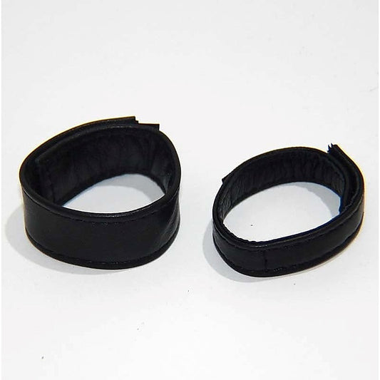 Discreet Romance Leather Cock Ring - Cock Rings