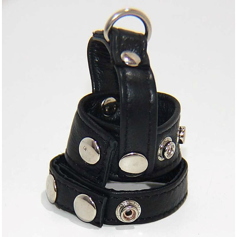 Strap-on Cock and Ball Harness by BDStyle - Male Chastity