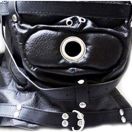 ObeySir Budget-Friendly PVC Bondage Hood for Thrilling Play