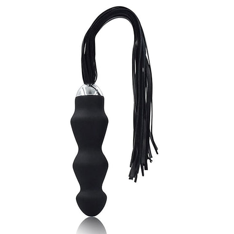 Premium Silicone Anal Bead Whip by BDStyle - Anal Beads and Balls